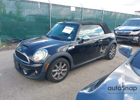 2012 Mini Cooper S из США, поврежденный, VIN WMWZP3C56CT250533